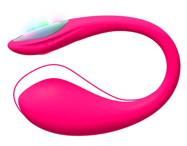 Lovense G-spot egg vibrator met lichtshow - Roze - Lovense - SKU: 54072570000