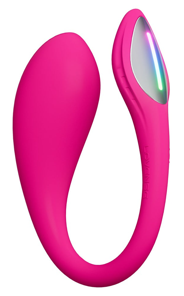 Lovense G-spot egg vibrator met lichtshow - Roze - Lovense - SKU: 54072570000