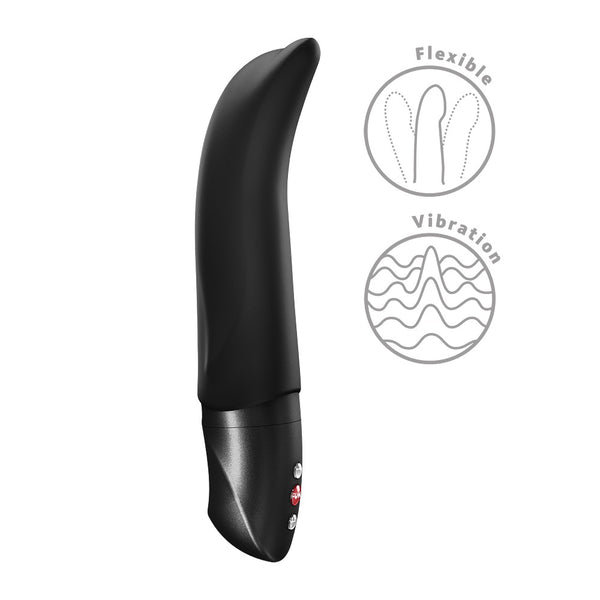 Fun Factory DIVA DOLPHIN vibrator - Zwart - Fun Factory - SKU: 54076560000