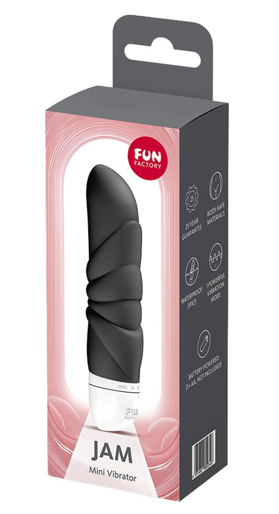 Fun Factory JAM mini vibrator - Zwart - Fun Factory - SKU: 54076640000