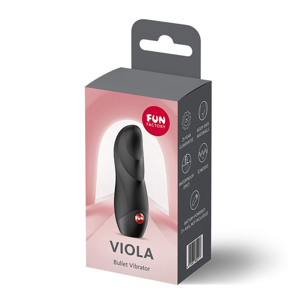 Fun Factory VIOLA vibrator - Zwart - Fun Factory - SKU: 54077450000