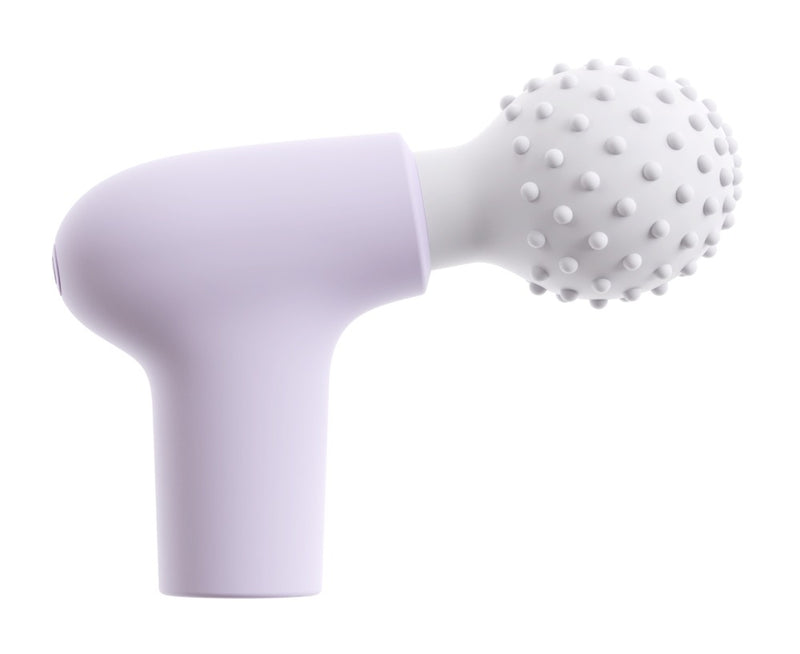 beau coeur Trilkussen compact met stippen - Paars
