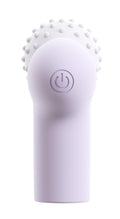 beau coeur Trilkussen compact met stippen - Paars