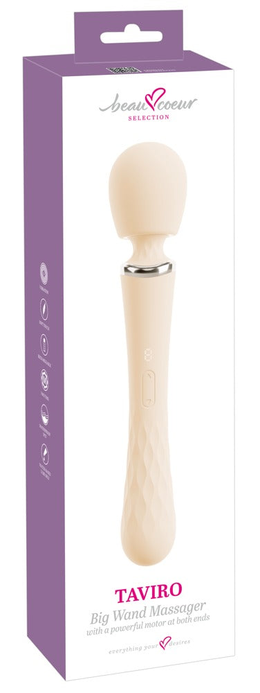 beau coeur Toverstok massager - Wit - beau coeur - SKU: 54077700000