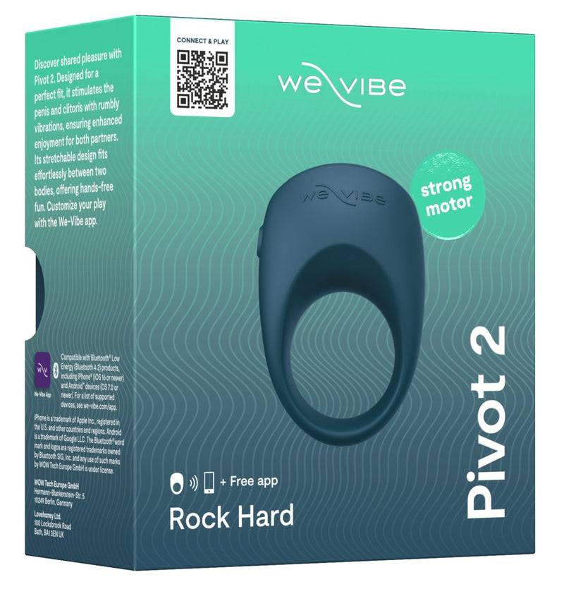 We-Vibe Vibro-cockring met app-besturing - Blauw