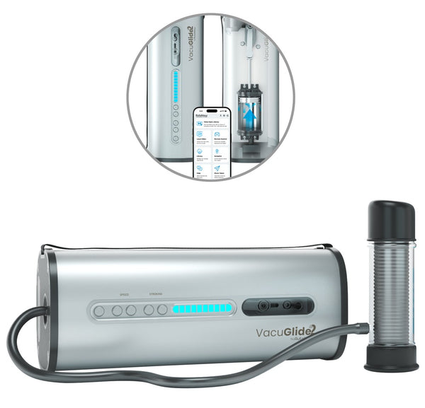Autoblow Masturbator VacuGlide 2 Melkmachine - Zilver - Autoblow - SKU: 54079150000