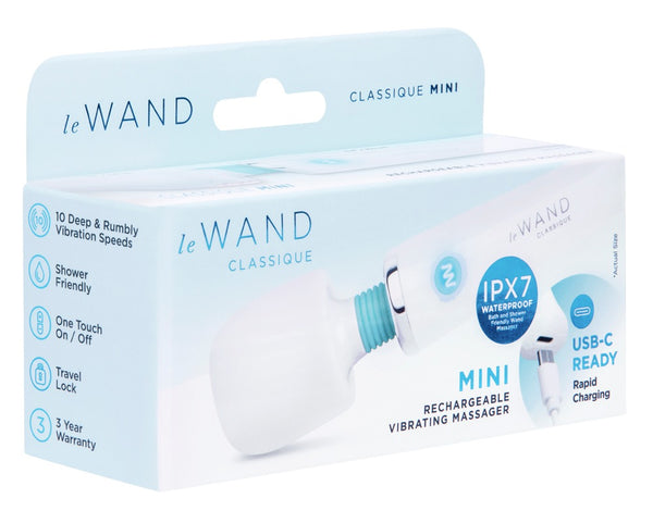 le Wand Classique mini massagestaaf - Wit - le Wand - SKU: 54079740000