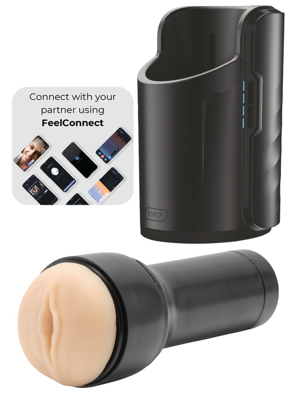 Kiiroo Keon WiFi Combo set - Zwart - Kiiroo - SKU: 54080590000