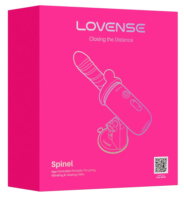 Lovense Dildo compact met warmte en vibratie - Wit - Lovense - SKU: 54080830000