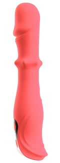 beau coeur beau cœur Schuifring vibrator - Roze