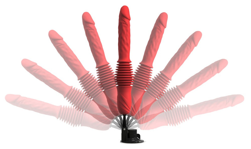 The Banger RC Double Thrusting Fucking Machine - Rood