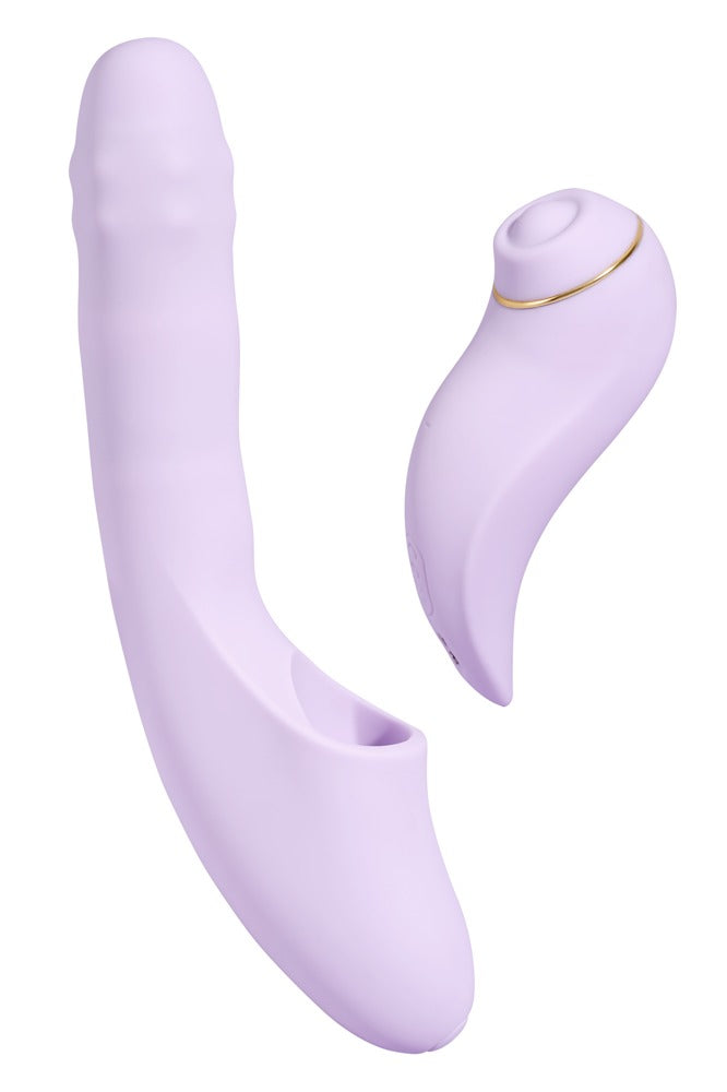 SVAKOM Trilkussen met parel en verwijderbare stimulator - Paars