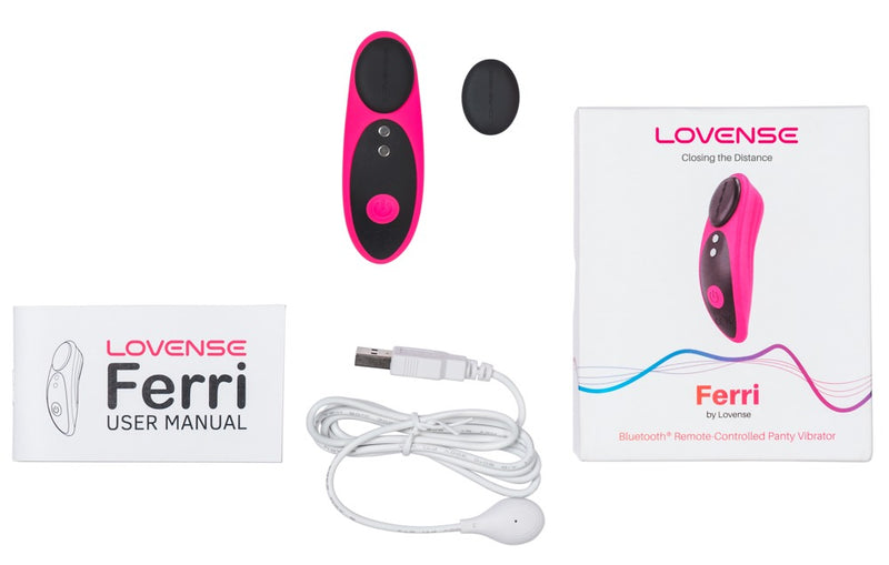 Lovense Slip vibrator compact met Bluetooth - Roze