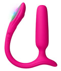 Lovense Anaalplug met Bluetooth en lichtshow - Roze