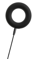 Rebel brede vibro-penisring met 10 standen - Zwart
