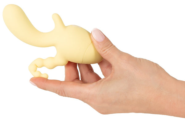 Cuties Triple Mini Vibrator - Geel - Cuties - SKU: 54084070000