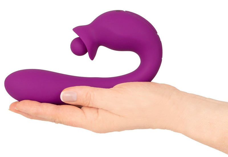 Javida dubbele rotatie vibrator - Paars
