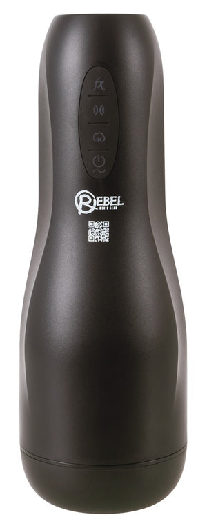 Rebel 3-in-1 masturbator - Zwart