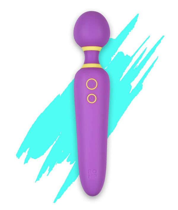 ROMP Speelkit met clitoris pulsator, massagestaaf & cock ring - Zwart - ROMP - SKU: 54084820000