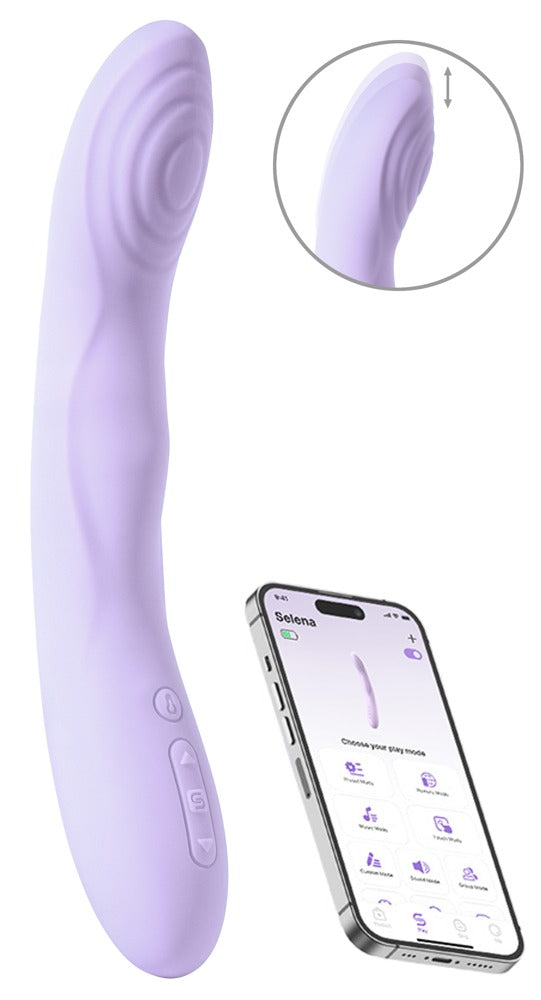 SVAKOM Selena vibrator - Paars - SVAKOM - SKU: 54085630000