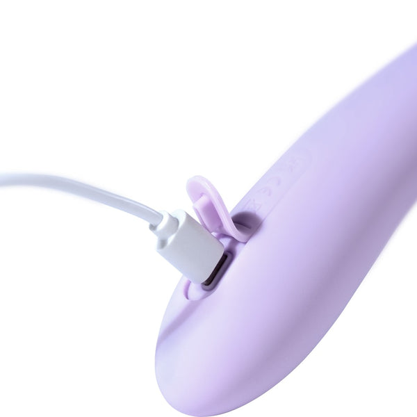 SVAKOM Vibrator verwarmend met ritmische stoten - Paars - SVAKOM - SKU: 54085630000