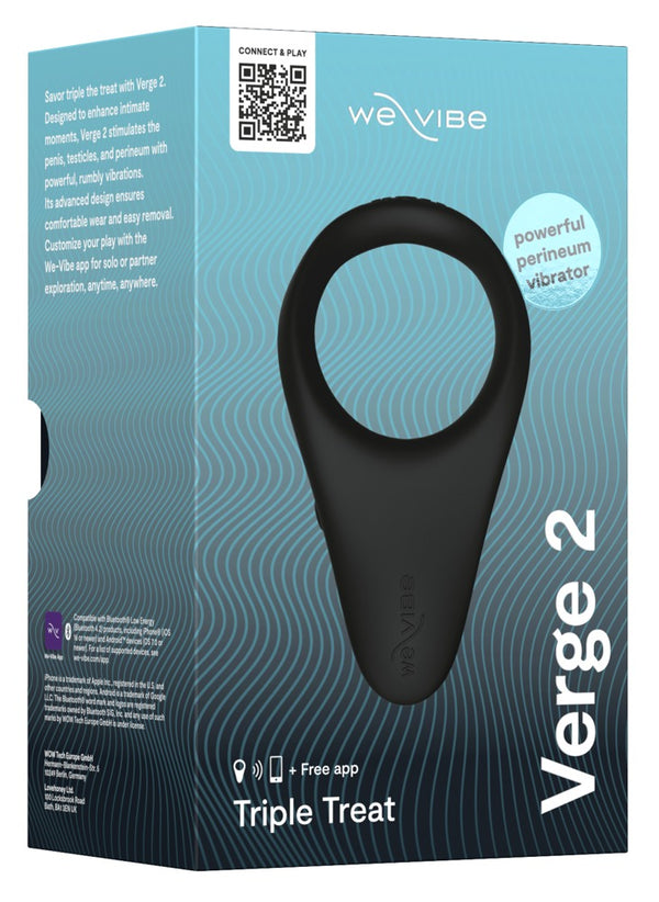 We-Vibe Verge 2 vibrator - Zwart - We-Vibe - SKU: 54085710000