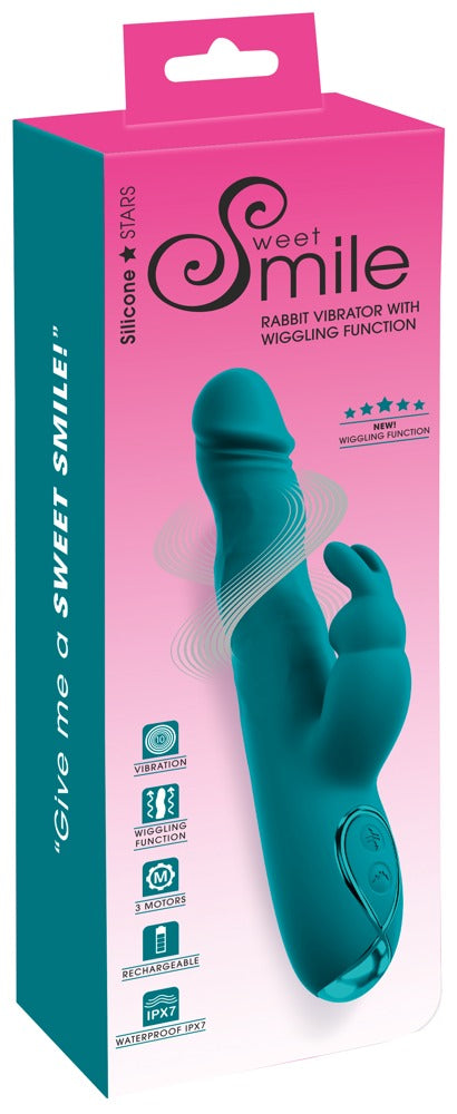 Sweet Smile Vibrator - Turquoise