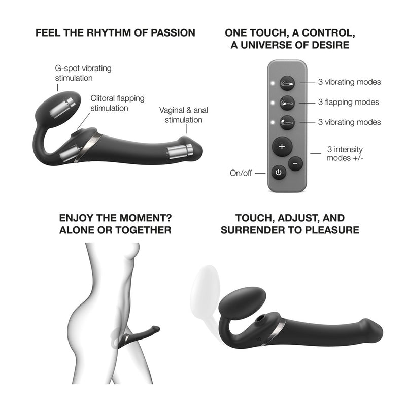strap-on-me Strap-on - Zwart