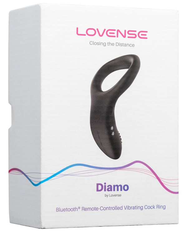 Lovense Diamo vibratoring - Zwart - Lovense - SKU: 54087680000