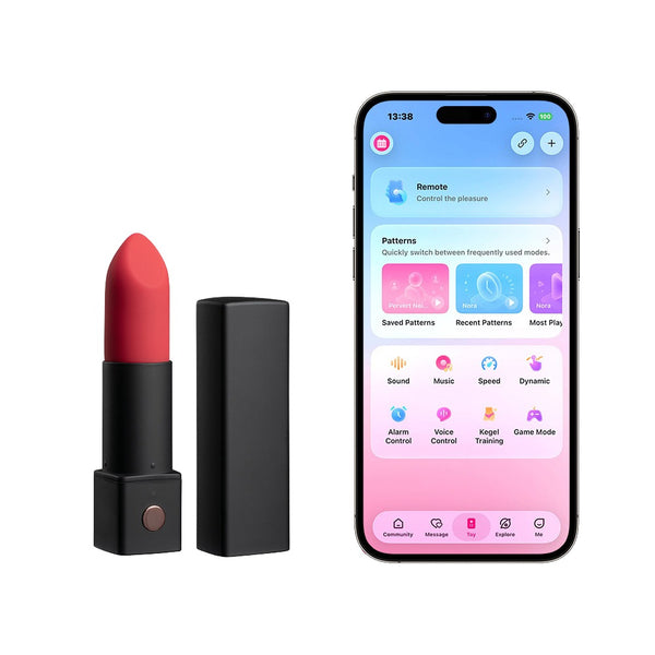 Lovense Exomoon vibrator - Zwart - Lovense - SKU: 54088570000