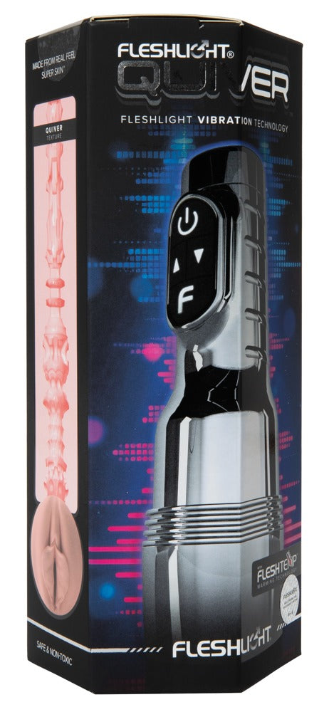 Fleshlight Trilkussen dubbelmotor met Superskin - Huidskleur - Fleshlight - SKU: 54089700000