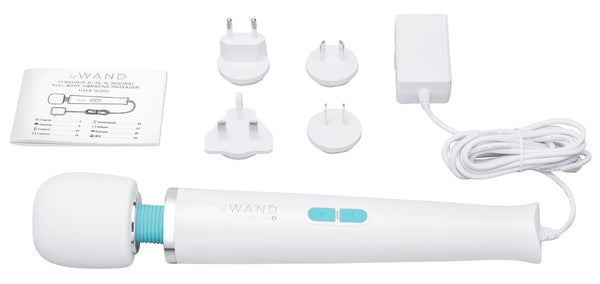 le Wand Classique Plug-In vibrator - Wit - le Wand - SKU: 54090040000