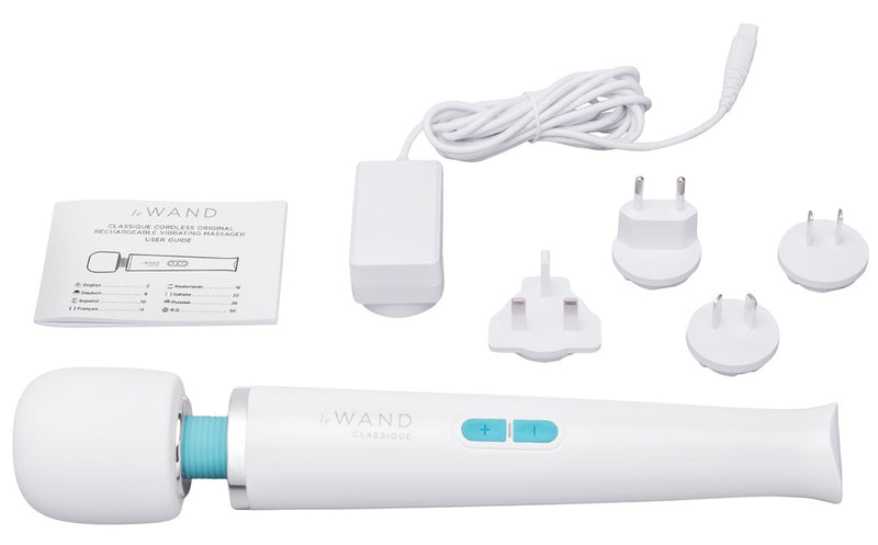 le Wand Classique Rechargeable vibratiestaaf - Wit
