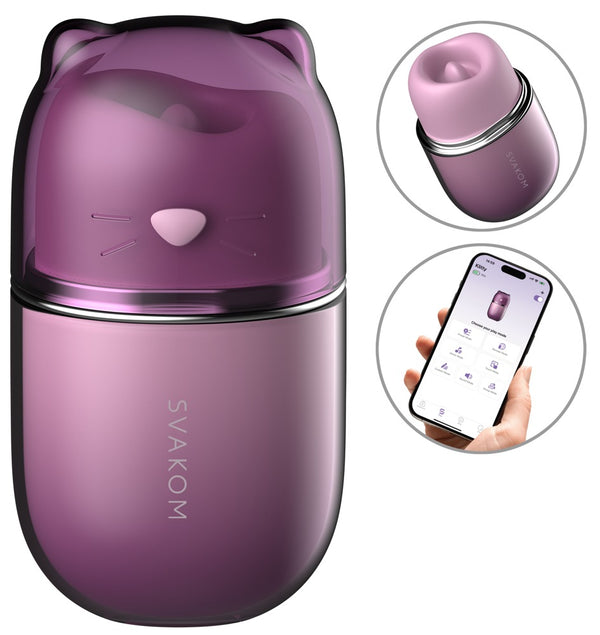 SVAKOM Klitty vibrator - Paars - SVAKOM - SKU: 54091100000