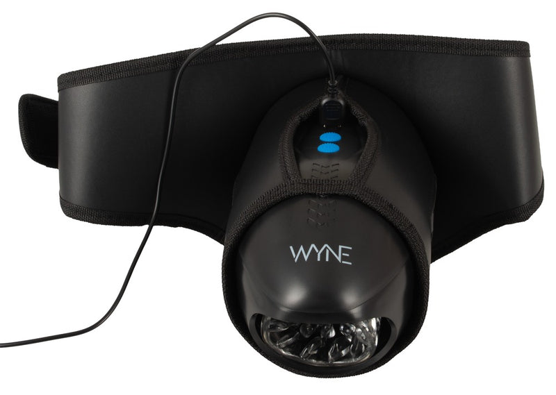WYNE RC Strap-on 13 masturbator - Zwart