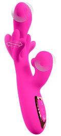 Sweet Smile Dual Swing vibrator - Roze