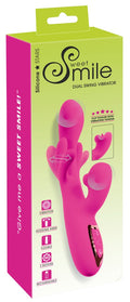 Sweet Smile Dual Swing vibrator - Roze