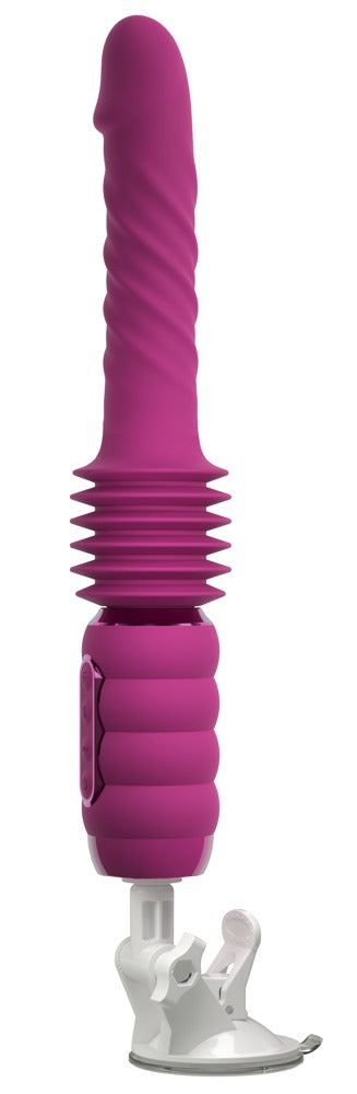 You2Toys stotende vibrator Thrusting - Paars