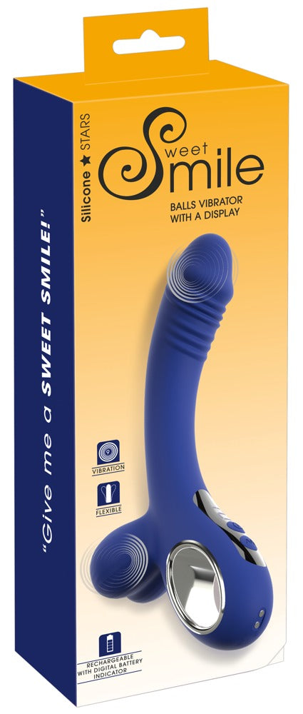 Sweet Smile Smart Balls vibrator met vibroballen - Blauw