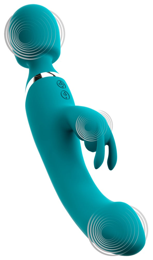 Sweet Smile 3-in-1: Wand, Rabbit en Vibrator