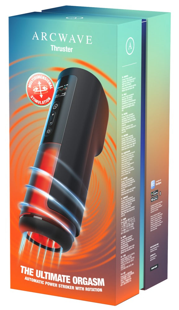 Arcwave Thruster hightech stroker - Zwart - Arcwave - SKU: 54094620000