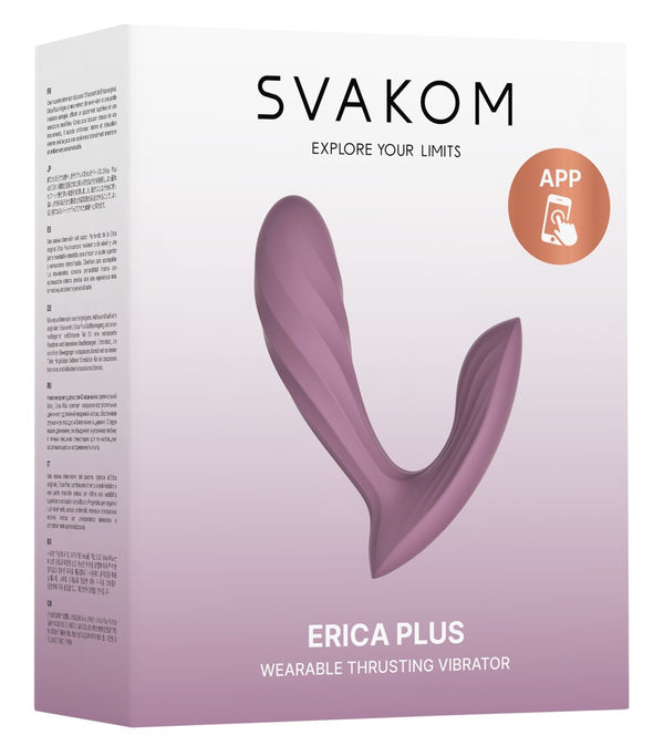 SVAKOM Erica Plus stotende slip - Roze - SVAKOM - SKU: 54099690000