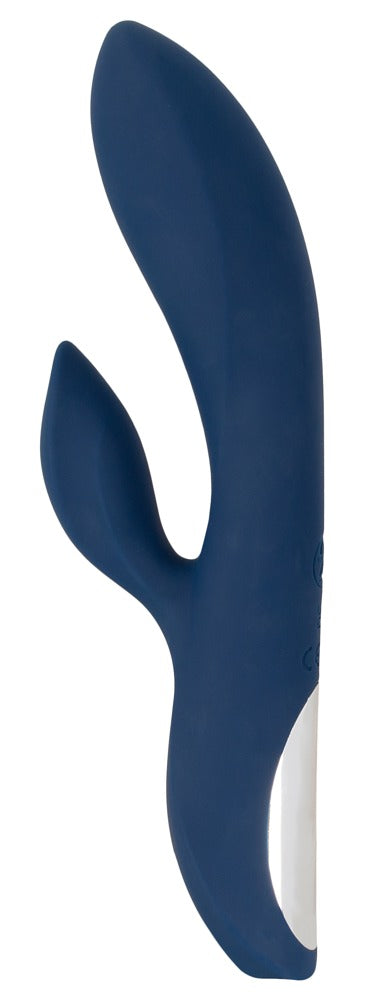 Magic Shiver Rabbit vibrator met 2 flexibele armen - Blauw