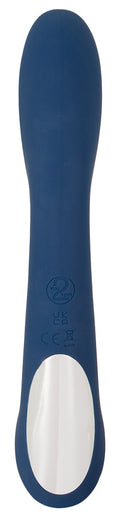 Magic Shiver Rabbit vibrator met 2 flexibele armen - Blauw