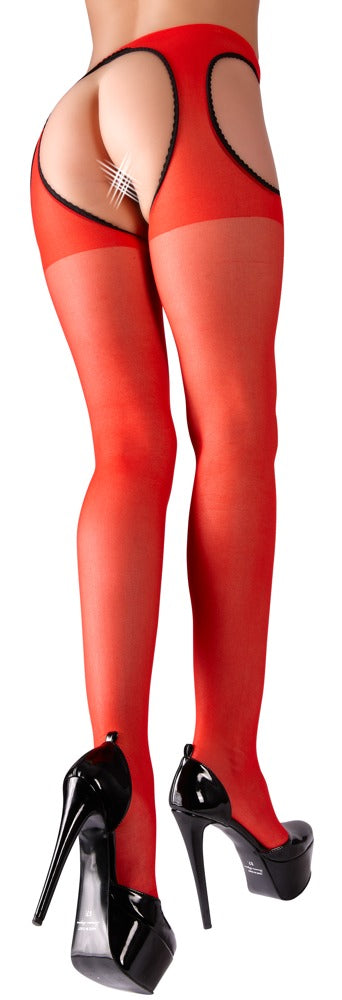 Jarretelleggings - Panty,polyamide - IntimateRed
