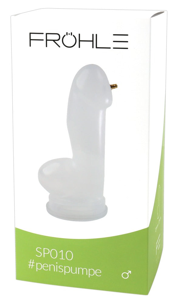 SP010 Realistische Penis Cilinder XL transparant