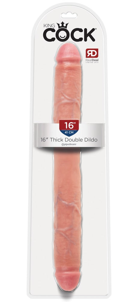 16" Dikke Dubbele Dildo