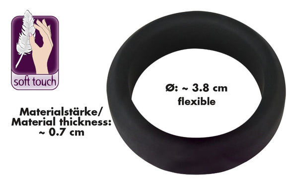Cock ring Ø 2,6 cm - Black Velvets - SKU: 5180930000
