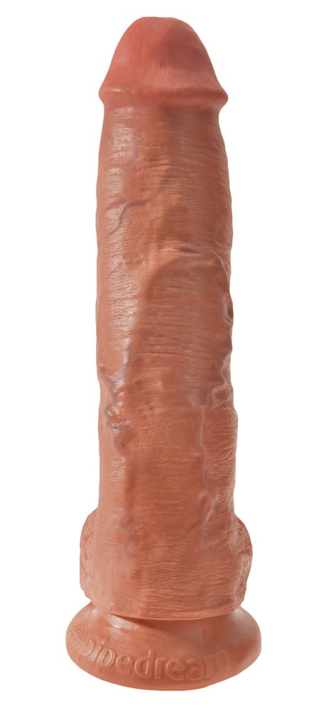 10" Dildo met Ballen