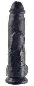 10" Dildo met Ballen